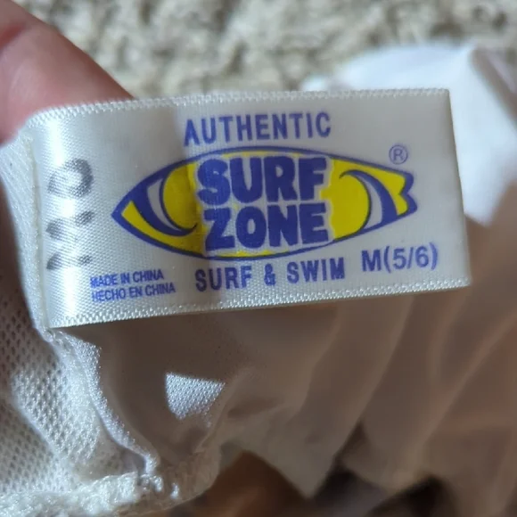 Orange Alligator Print Shorts - Picture 4 of 4